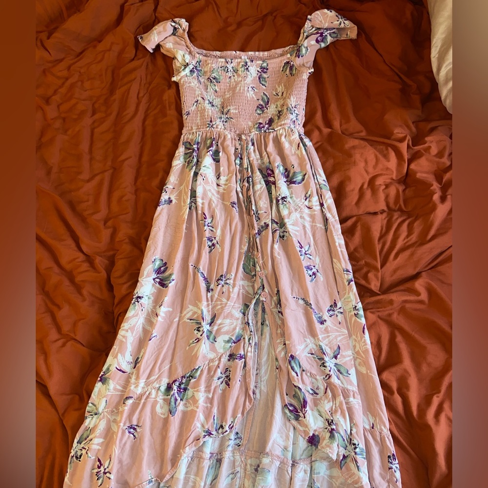 Pink Floral Dress